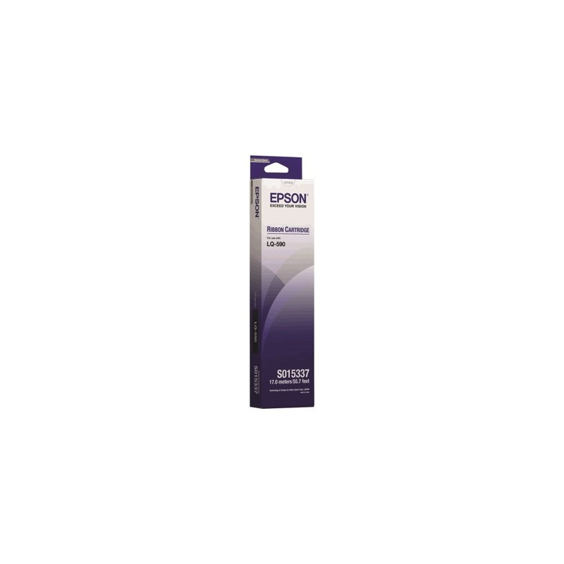 Ruban authentique Epson S015589 - noir
