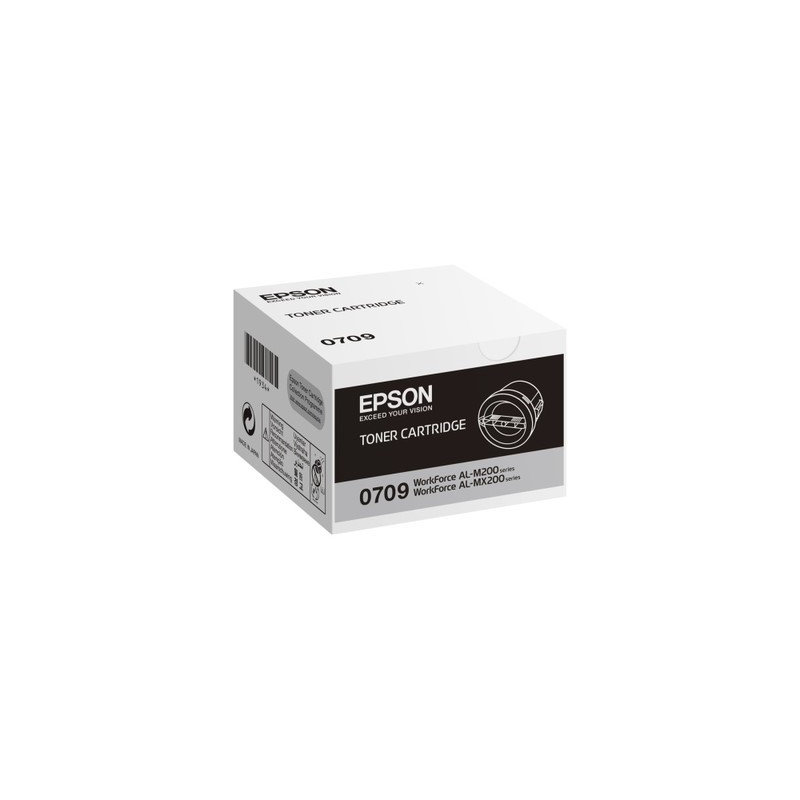 Toner authentique Epson C13S050709 - noir