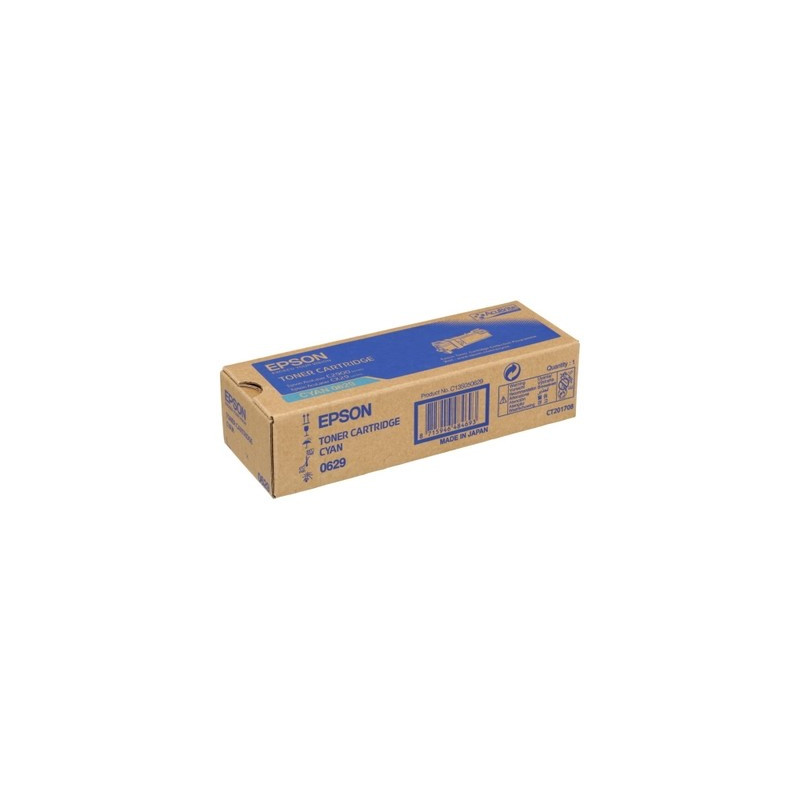Toner authentique Epson C13S050629 - Cyan