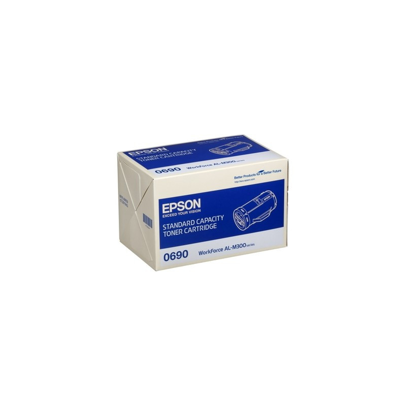 Toner authentique Epson C13S050690 - noir
