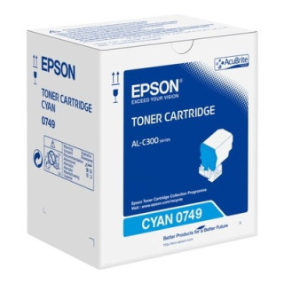 Toner authentique Epson C13S050749 - Cyan