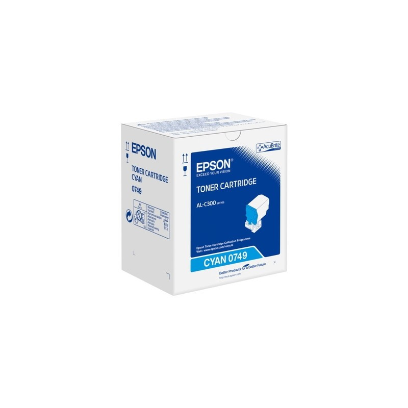 Toner authentique Epson C13S050749 - Cyan