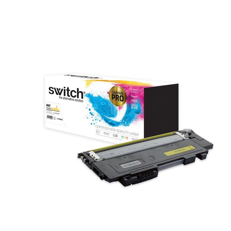 SWITCH Toner 'Gamme PRO' compatible avec CLT-Y406SELS - Jaune