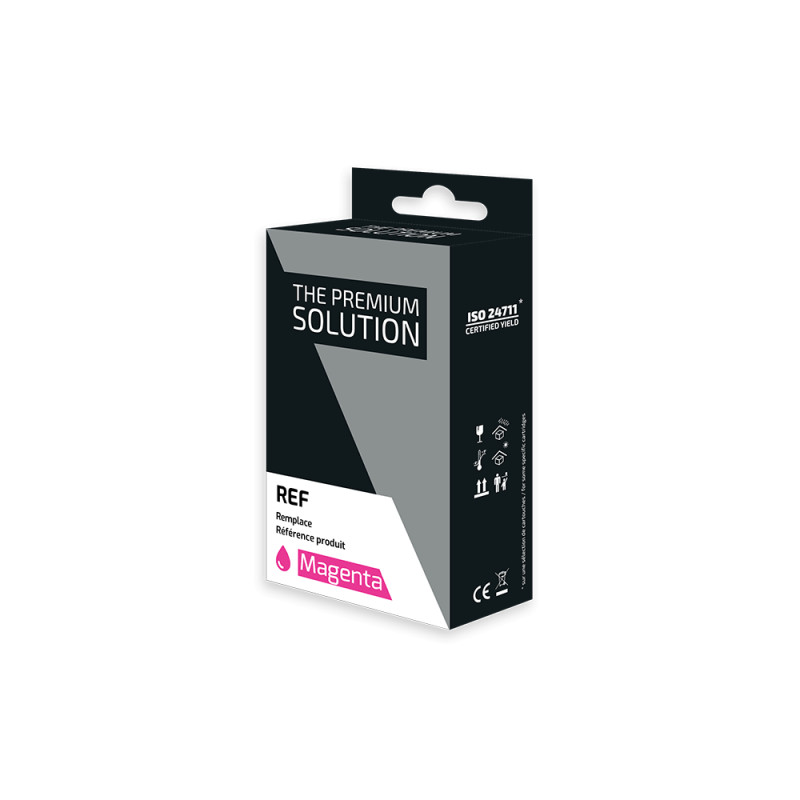 Brother 424 - cartouche jet d'encre compatible avec LC424M - Magenta