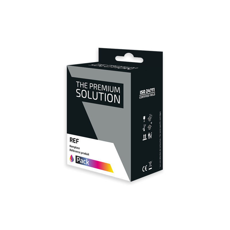 Brother 421 - Pack x 4 jet d'encre compatible avec LC421VAL - Black Cyan Magenta Yellow