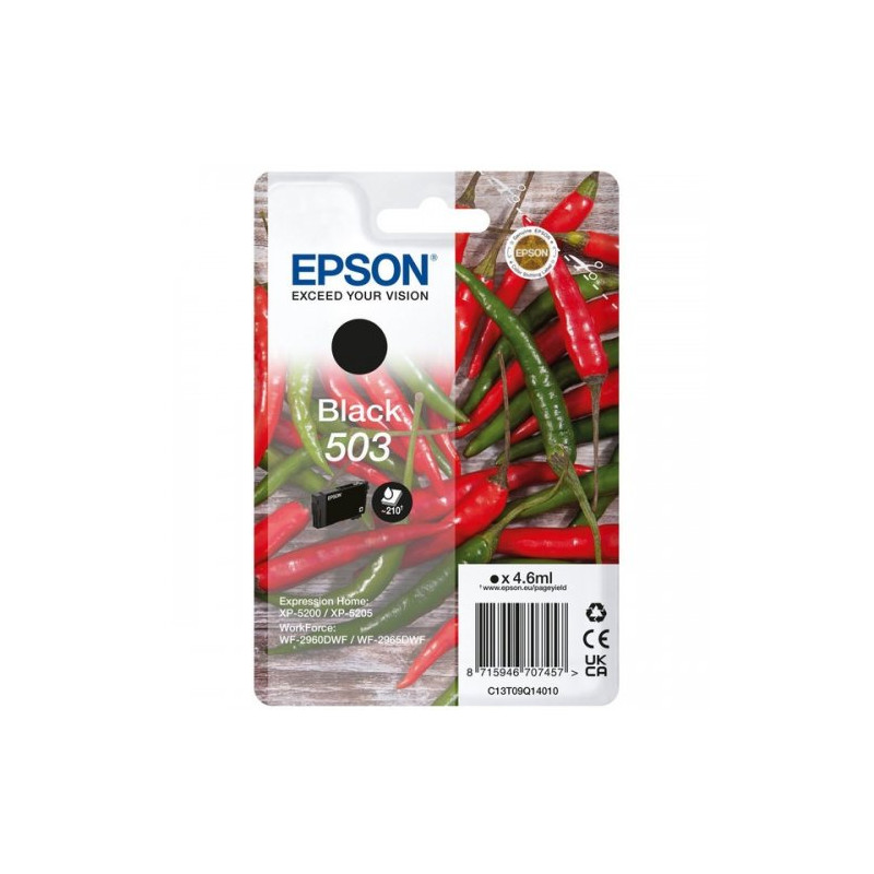 Epson 503 - cartouche originale C13T09Q14010 - Black