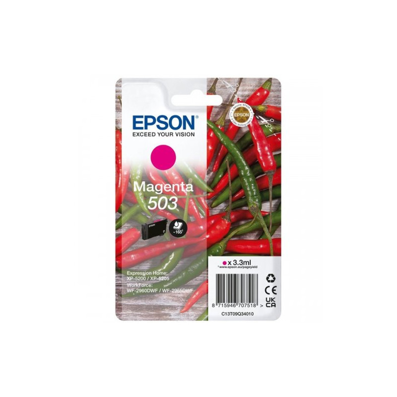 Epson 503 - cartouche originale C13T09Q34010 - Magenta