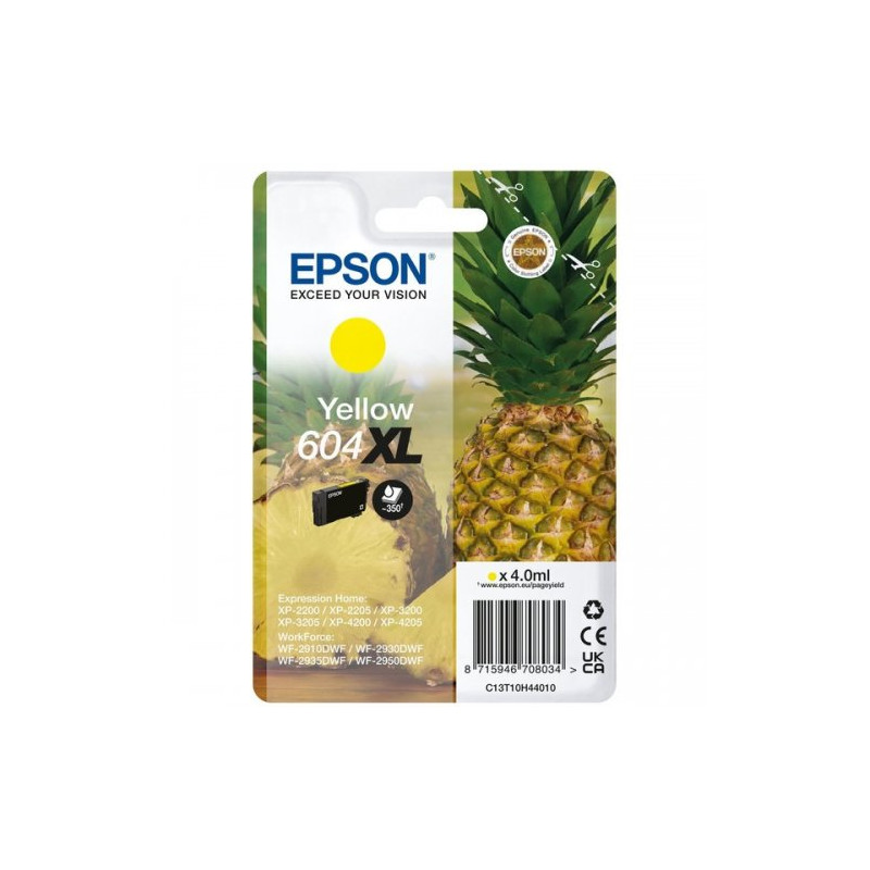 Epson 604XL - cartouche originale C13T10H44010 - Yellow