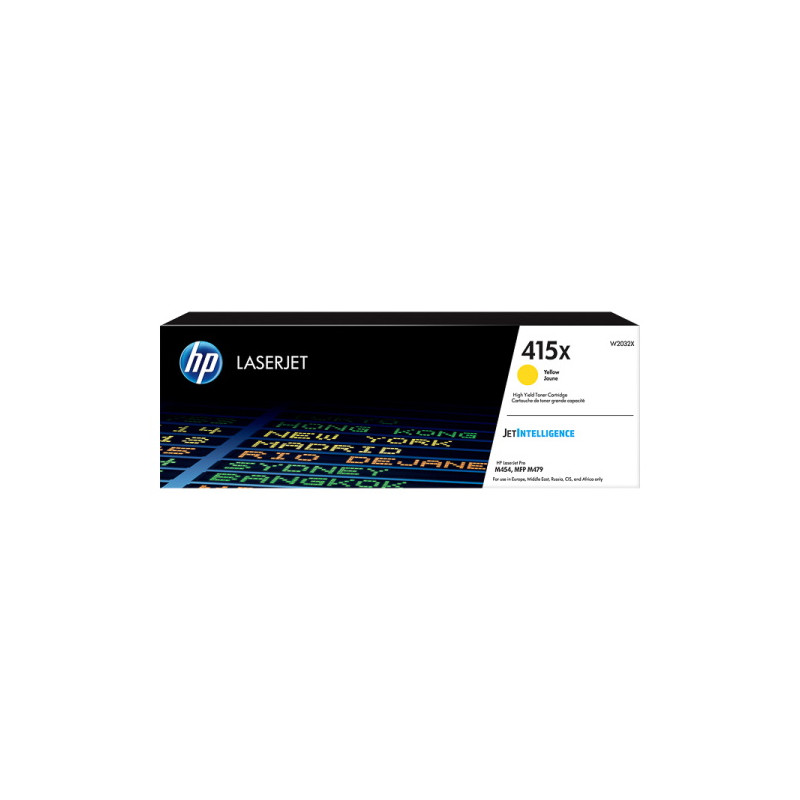 Toner authentique Hp W2032X, 415X - Magenta