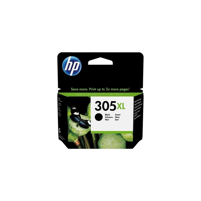 hp U305BXL Cartouche originale 3YM62AE - Noir