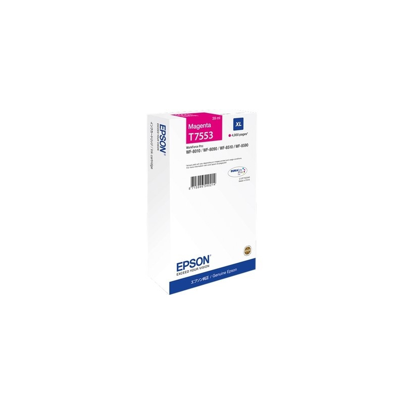 Epson E7553 Cartouche originale C13T755340 - Magenta