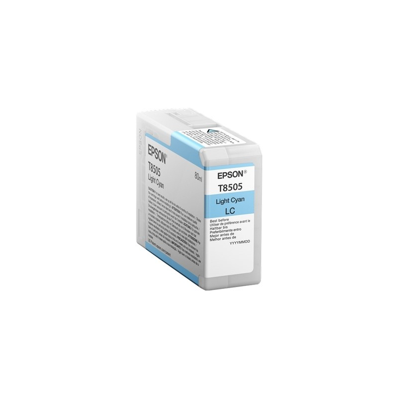 Epson UT8505 Cartouche originale T850500 - Cyan Clair