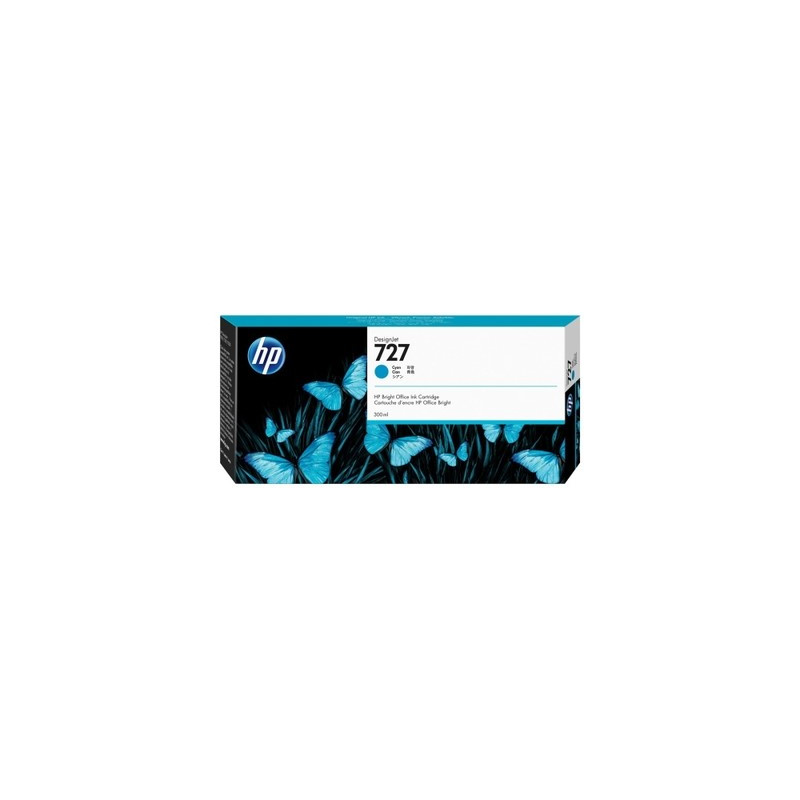 hp U727XLC Cartouche originale F9J76A - Cyan