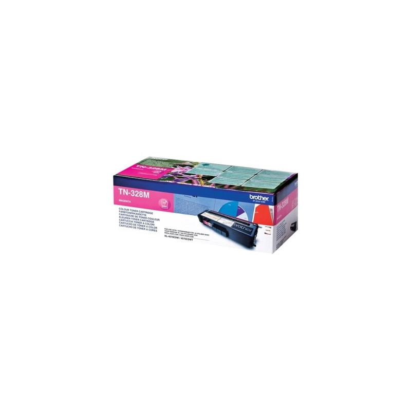 Toner authentique Brother TN-328 - Magenta