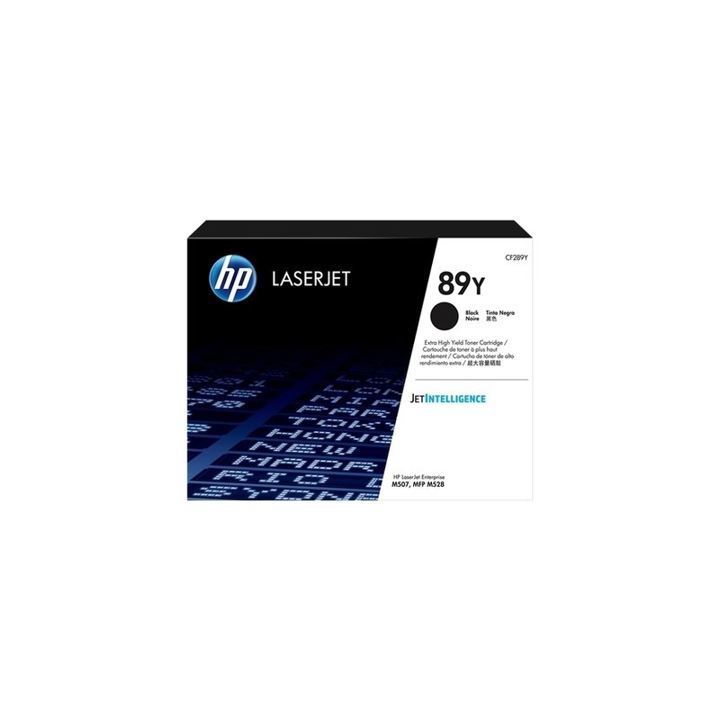 Toner authentique Hp CF289Y, 89Y - noir