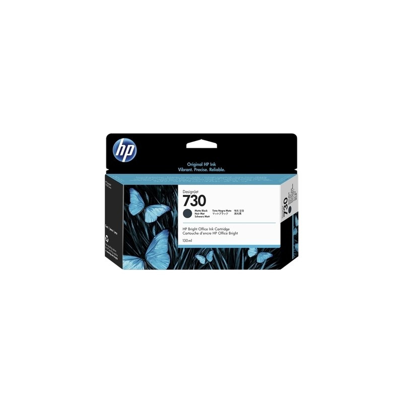 hp U730MB Cartouche originale P2V65A - Noir Mat