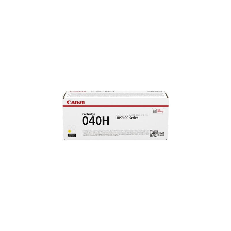 Canon 040H - Toner authentique 040H, 0455C001 - Yellow