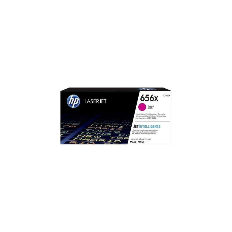 Hp 656X - Toner authentique CF463X, 656X - Magenta