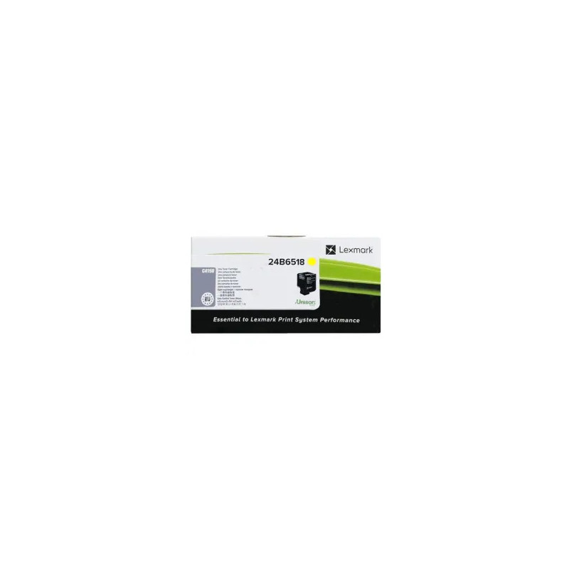 Lexmark 24B6518 - Toner authentique 24B6518 - Yellow