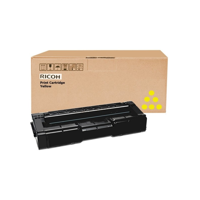 Ricoh 406351 - Toner authentique 406351 - Yellow