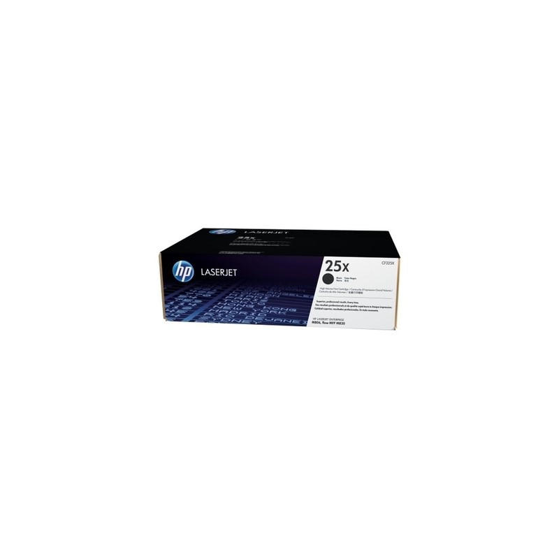 Hp 325X - Toner authentique CF325X, 25X - Black