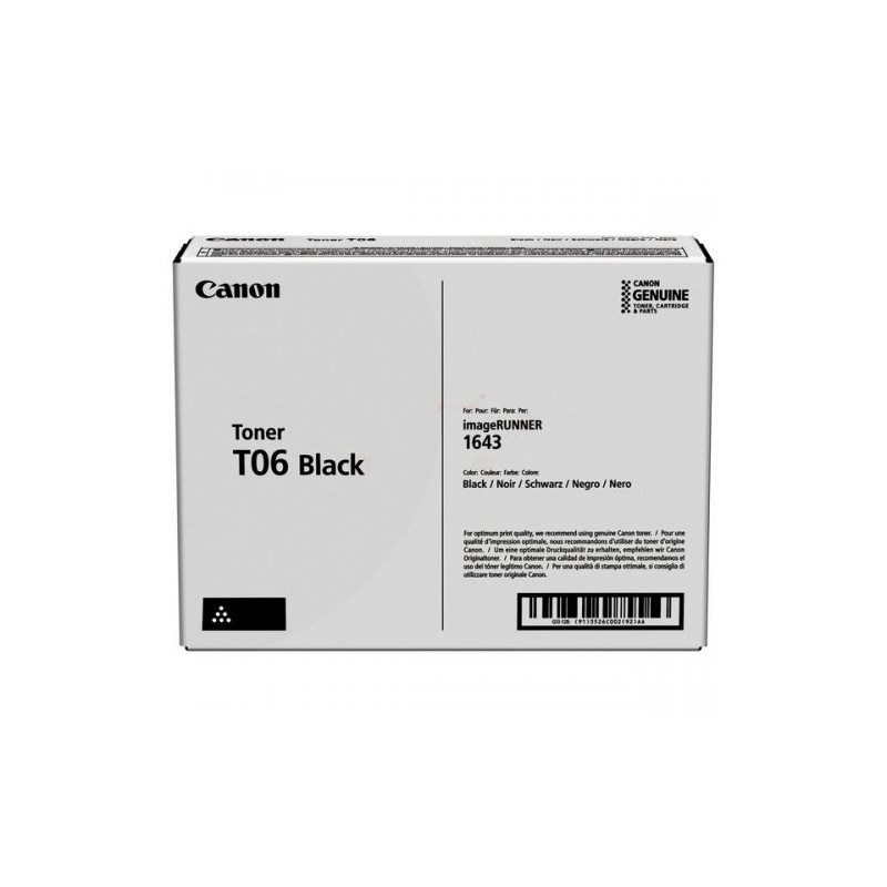 Canon 6 - Toner authentique 3526C002 - Black