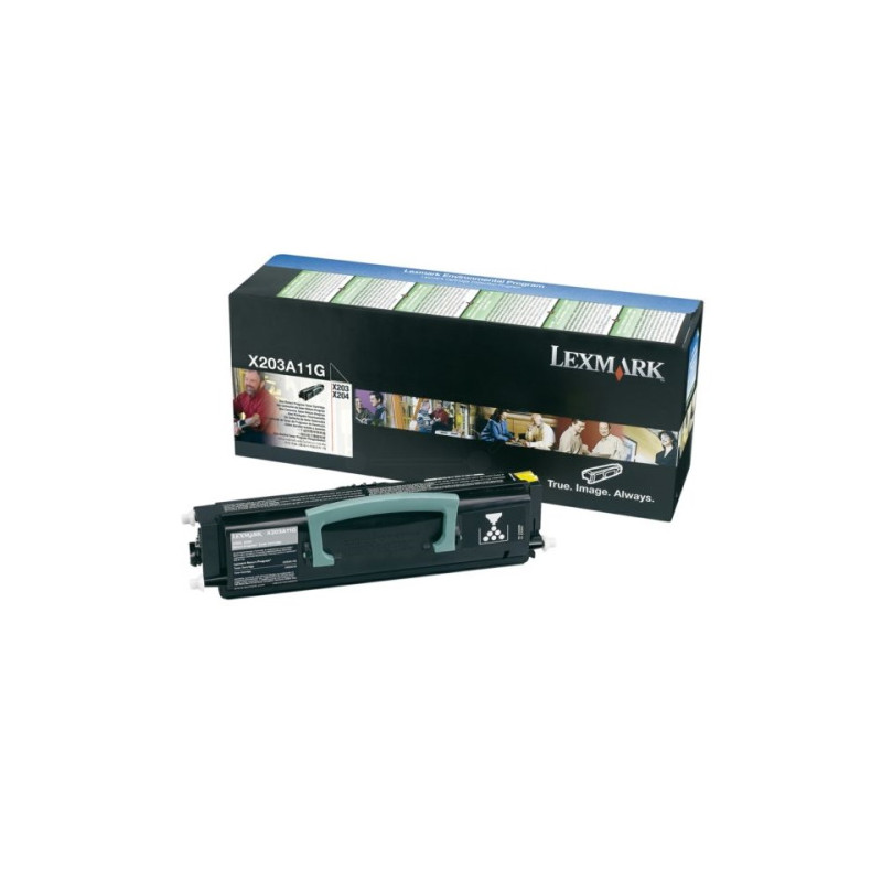 Lexmark X203 - Toner authentique RETURN X203A11G - Black