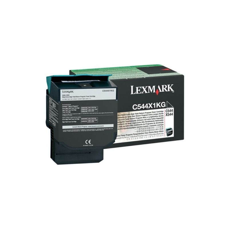 Lexmark 0C544X1KG - Toner authentique RETURN 0C544X1KG - Black
