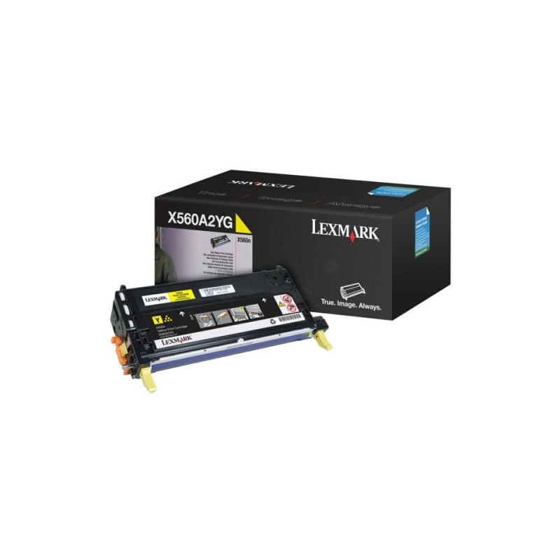 Lexmark 0X560A2YG - Toner authentique 0X560A2YG - Yellow