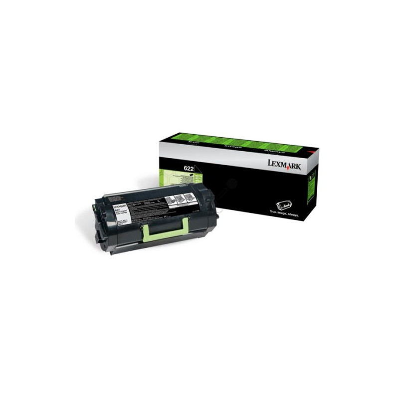 Lexmark 622 - Toner authentique 62D2000 - Black