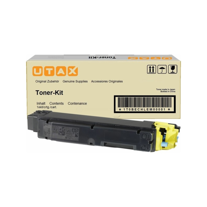Utax 5012 - Toner authentique 1T02NSAUT0, PK5012Y - Yellow
