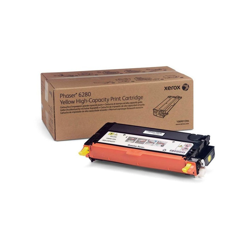 Xerox 6280 - Toner authentique 106R01394 - Yellow