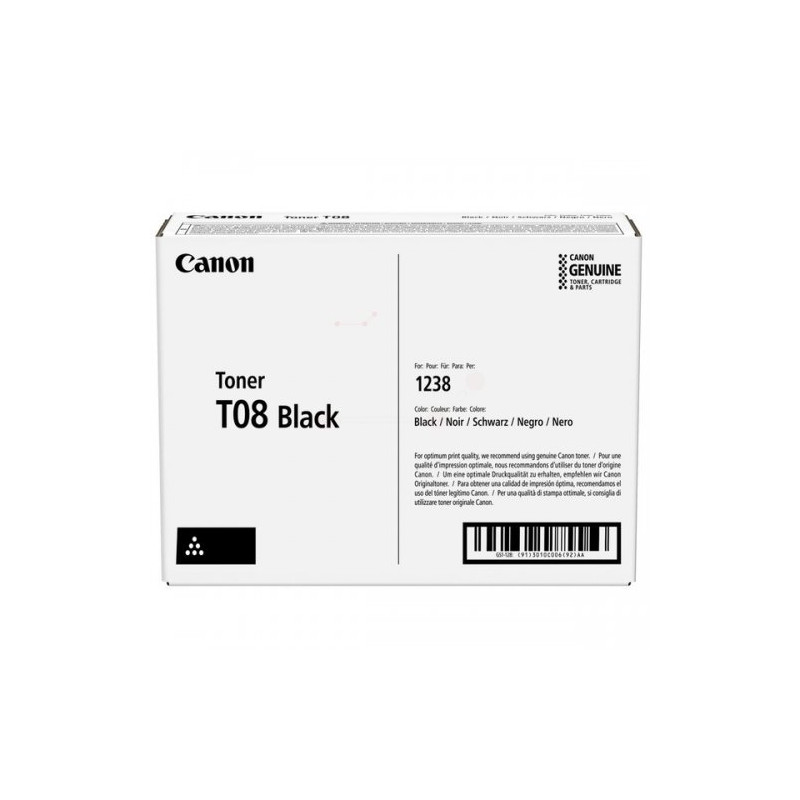 Canon T08 - Toner authentique 3010C006, T08 - Black