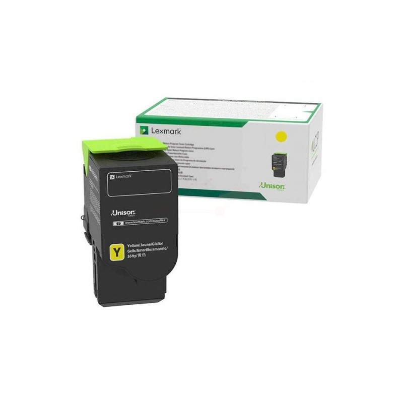 Lexmark 75M20 - Toner RETURN authentique 75M20Y0 - Yellow