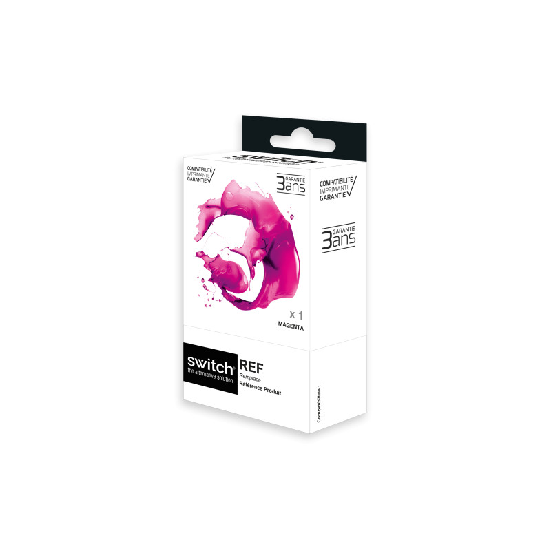 Canon 531 - SWITCH cartouche jet d'encre compatible CLI-531M, 6120C001 - Magenta