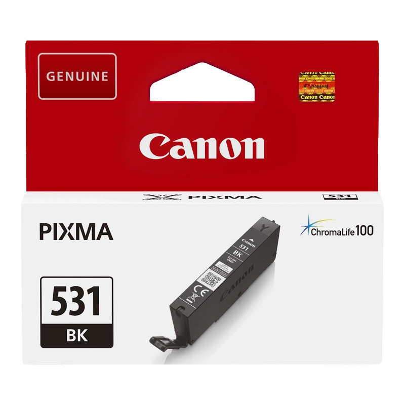 Canon 531 - cartouche jet d'encre authentique CLI-531C, 6119C001 - Cyan