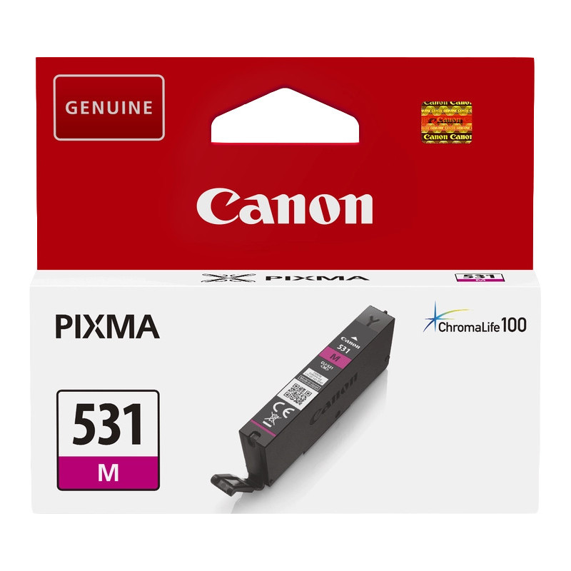 Canon 531 - cartouche jet d'encre authentique CLI-531Y, 6121C001 - Yellow