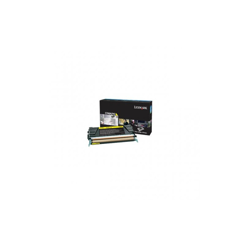 Lexmark 746 - Toner authentique RETURN C746A2YG - Yellow