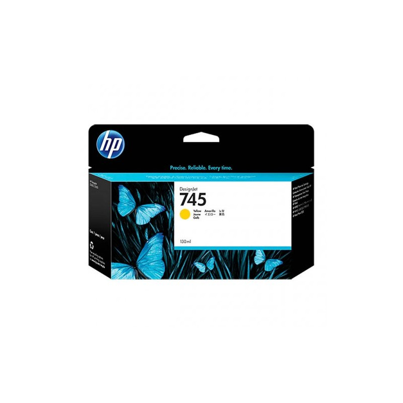 hp U745Y Cartouche originale F9J96A - Jaune