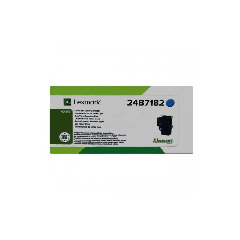 Lexmark 2240 - Toner authentique 24B7182 - Cyan