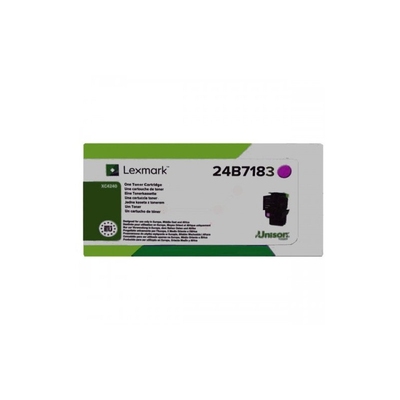 Lexmark 2240 - Toner authentique 24B7183 - Magenta