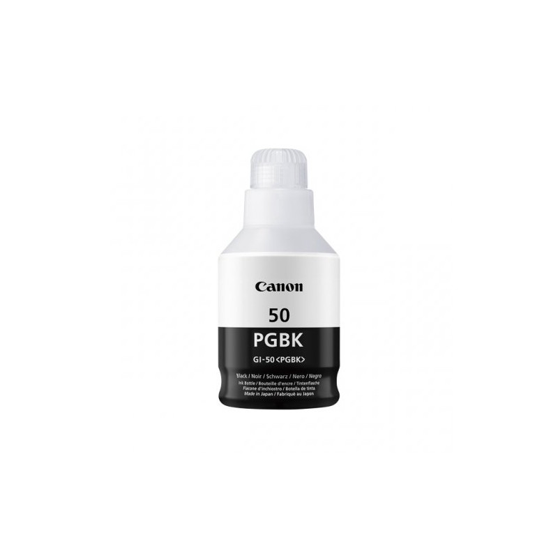 Canon 50 - Flacon d'encre authentique GI-50, 3386C001 - Black