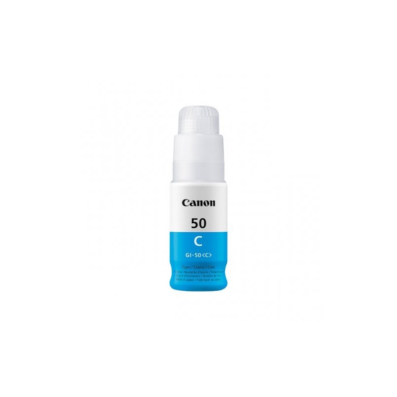 Canon 50 - Flacon d'encre authentique GI-50, 3403C001 - Cyan