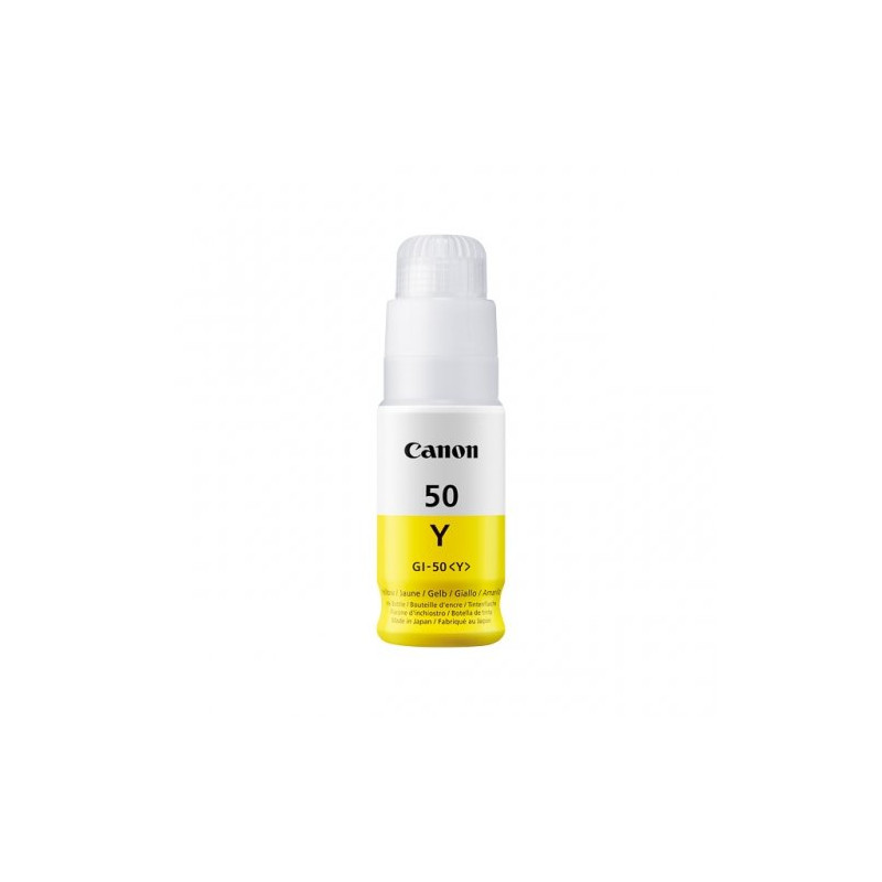 Canon 50 - Flacon d'encre authentique GI-50, 3405C001 - Yellow