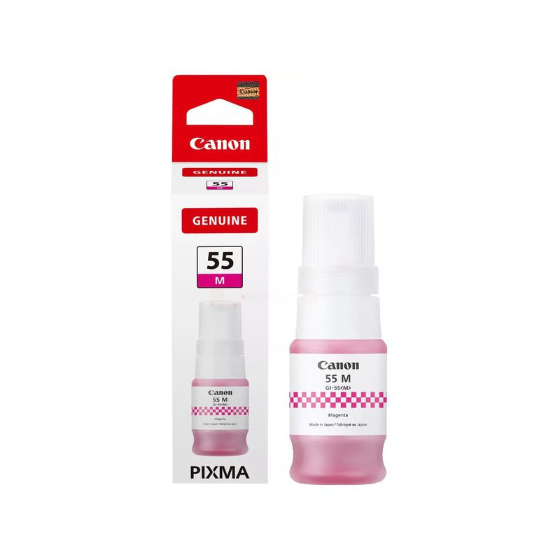 Canon 55 - Flacon d'encre authentique GI-55, 6290C001 - Magenta