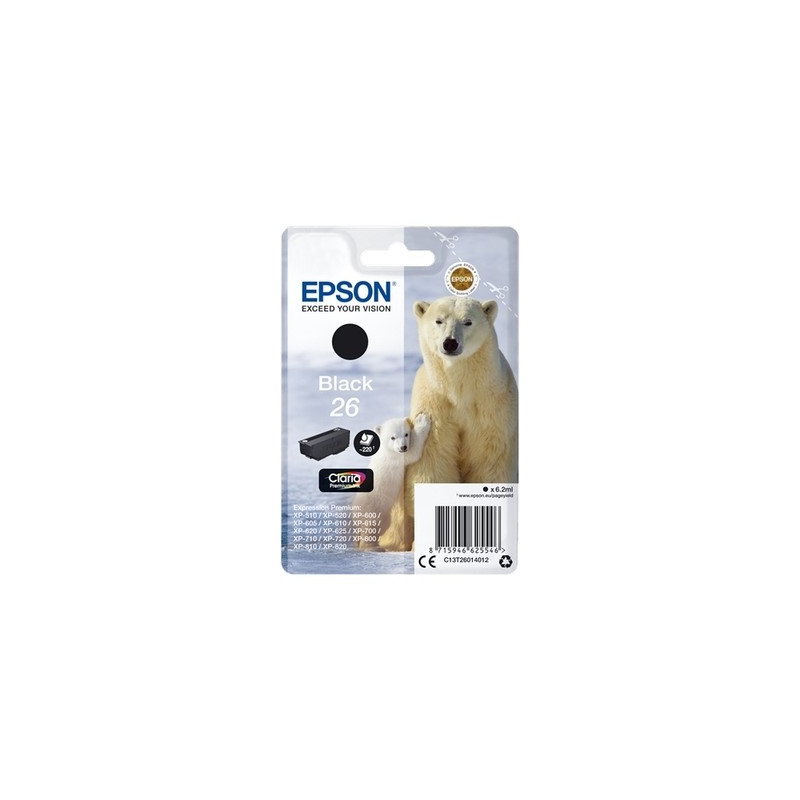 Epson UT2601 Cartouche authentique T260140 - Noir