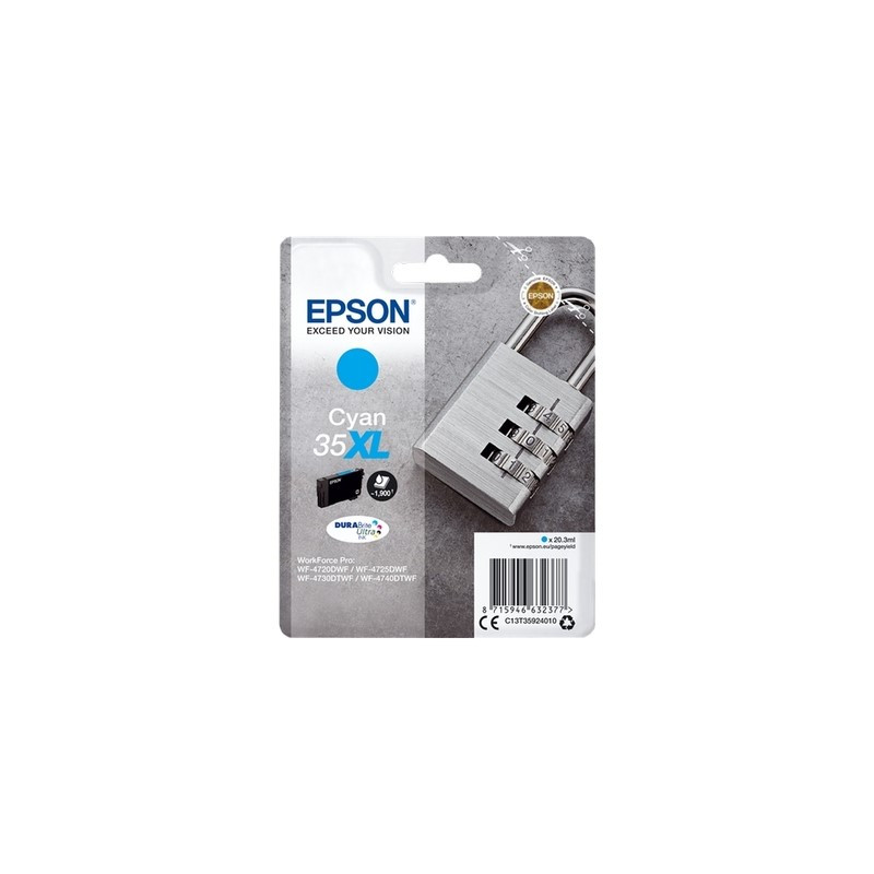 Epson UT3592 Cartouche authentique T35924010 - Cyan