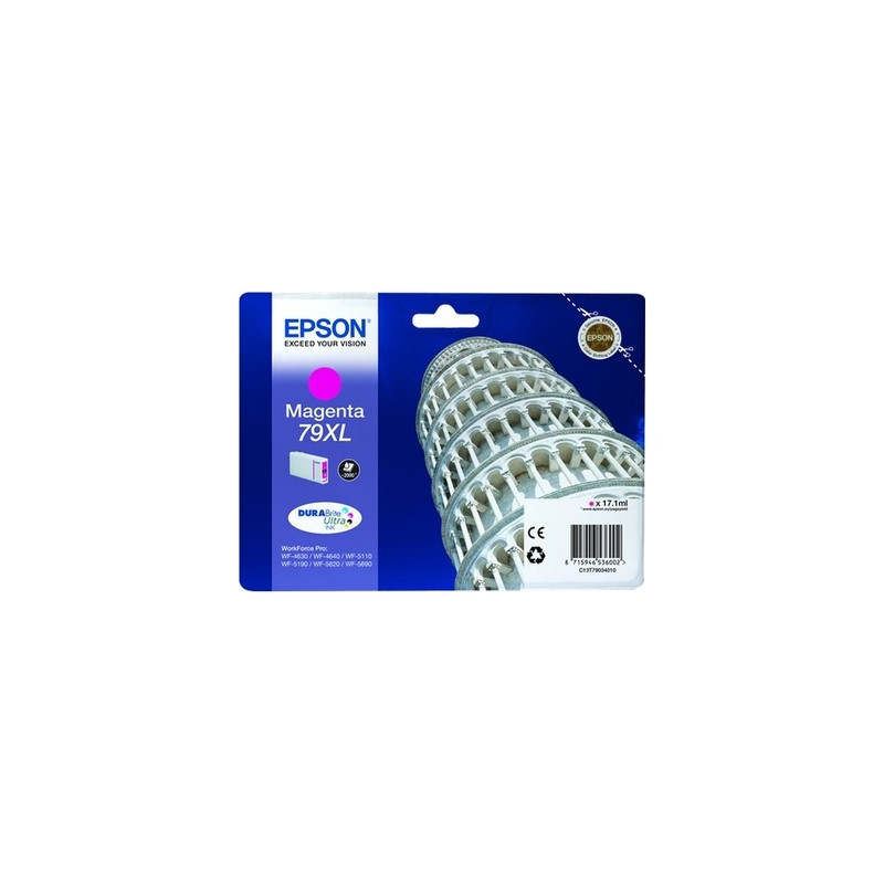 Cartouche authentique Epson C13T79034010 - Magenta