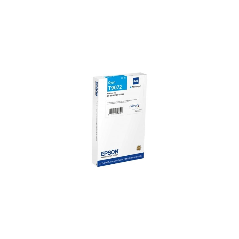 Cartouche authentique Epson T907240 - Cyan