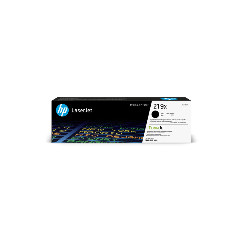 Hp 219X - Toner authentique W2190X, 219X - Black